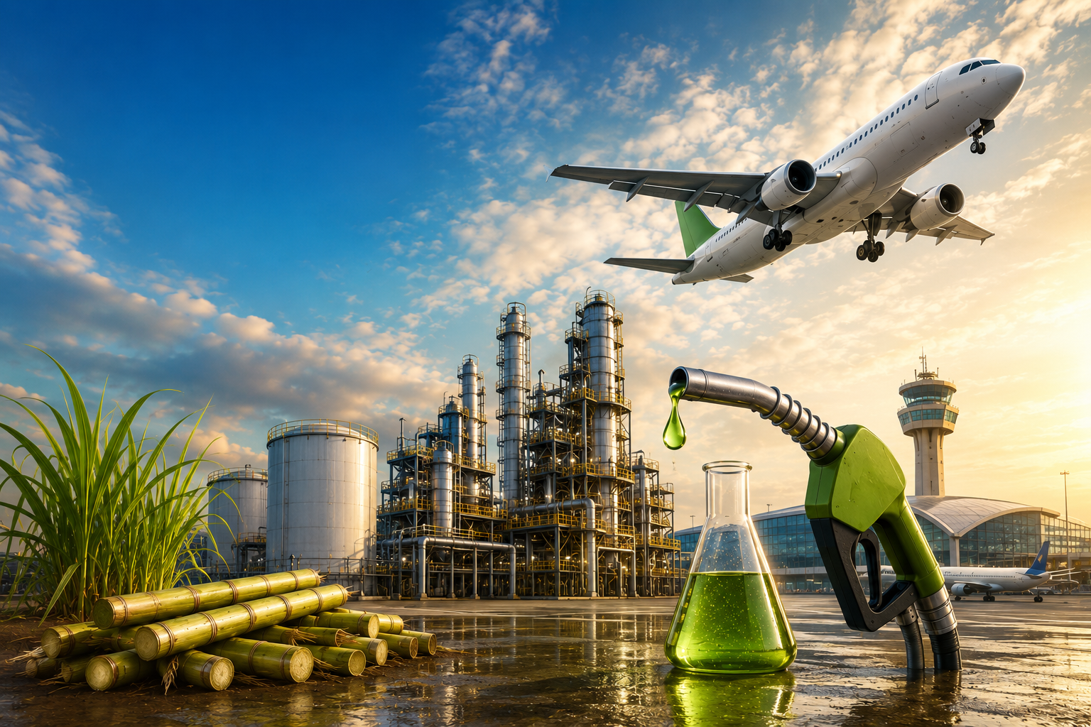 Sky-High Ambitions: How India’s First Ethanol-to-Jet Plant may Reshape Aviation Economics